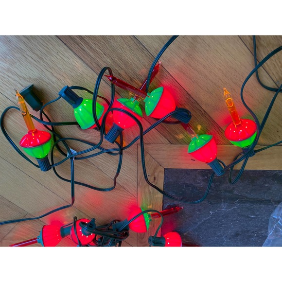 Christmas Bubble Light Strings Lot 4 Strings Noma and Others Tested See Descript - Picture 13 of 14